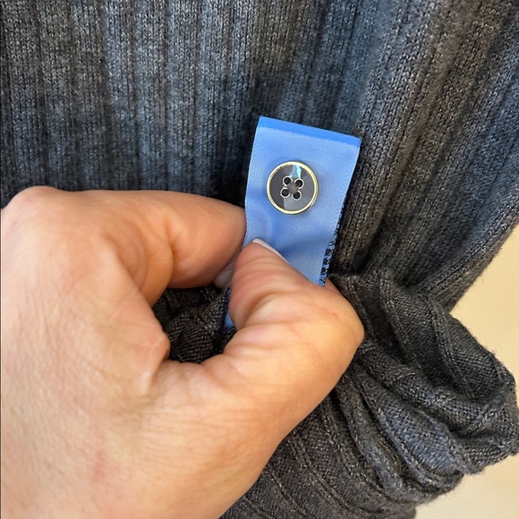 J.McLaughlin Gray Arlette Turtleneck Sweater - Picture 6 of 8